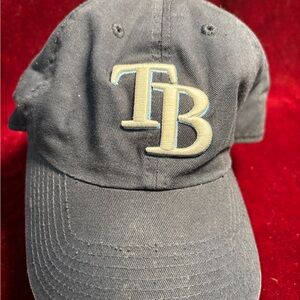 Tampa Bay Logo Embroidered Navy Blue  Baseball Cap